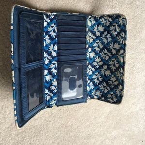 Vera Bradley large trifold wallet
